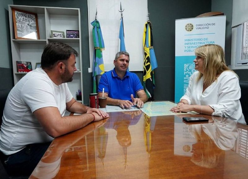 Bouvier reclamó en La Plata la obra clave para completar la Ruta 45